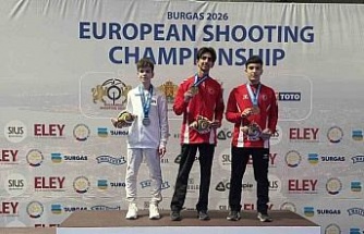 Aydınlı sporcudan Avrupa şampiyonasında çifte madalya
