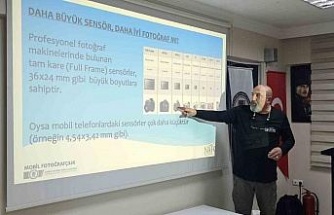 Kameralar cebe girdi: Fotoğraf tutkunlarına cep telefonu eğitimi veriliyor