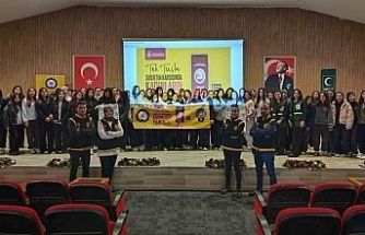 Lise öğrencilerine KADES uygulaması tanıtıldı