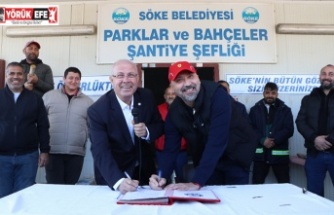Söke Belediyesi LİMA A.Ş. İşçilerinin Toplu İş Sözleşmesi İmzalandı