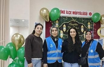 Söke’de KYK yurdunda Ramazan köşesi oluşturuldu