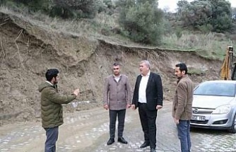 Söke’de yoğun yağış nedeniyle belediye ekipleri teyakkuzda