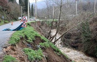 Yağışların arından, Aydın’da her yerde heyelan ve sel olayı yaşanıyor