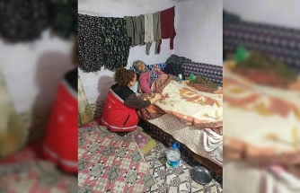 Yangın mağduru aileye barınma ve sosyal destek