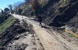 Demirhan ile Çobanlar arasındaki yol yeniden ulaşıma açıldı