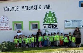 Nazillili minikler matematik evi ile tanıştı