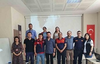112 Acil Çağrı Merkezi çalışanlarına hizmet içi eğitim