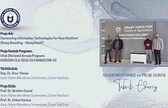 İklime dayanıklı koyunculuk projesiyle ADÜ, Türkiye’yi Avrupa’da temsil edecek