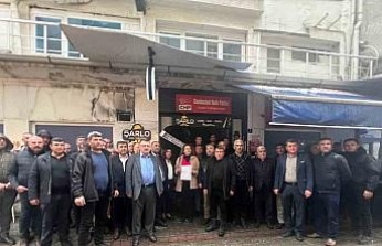 Aydınlı 50 muhtardan CHP’ye siyah çelenk