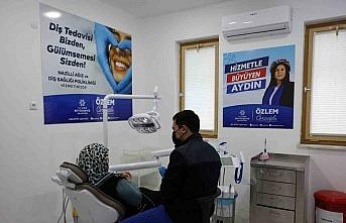 Nazilli Ağız ve Diş Sağlığı Polikliniği’ne vatandaşlardan yoğun ilgi