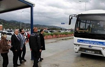 Üniversitedeki yol hasarı yerinde incelendi