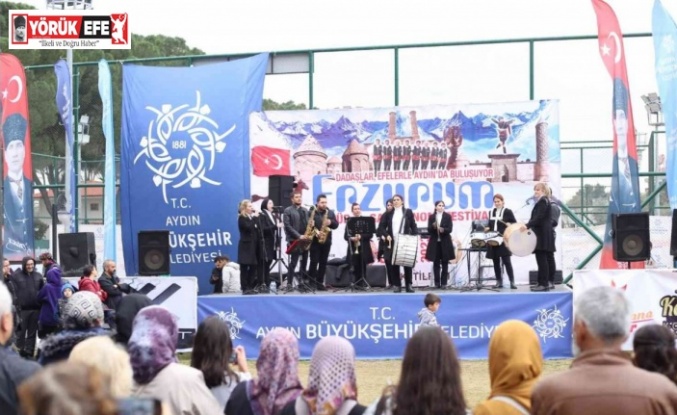 Aydın kültürüyle Erzurum kültürü Aydın Tekstil Park’ta buluştu