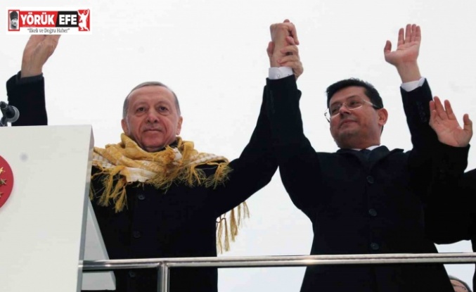 Cumhurbaşkanı Erdoğan: "6’lı masa Atatürk’ü istismar ederek hazırladıkları projelerde Atatürk’ün eserlerine ve davasına yer vermezler"