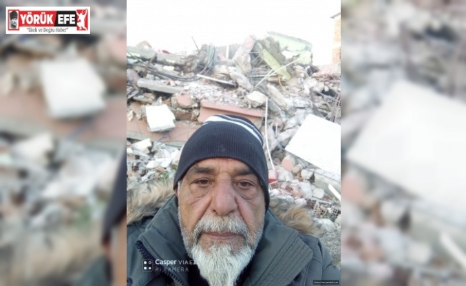 Deprem yerinde 2021 Tüm Emekliler Sendikası yardım ekipleri malzeme dağıtımında bulunuyorlar.
