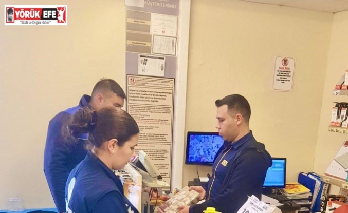 Didim’de zincir marketler denetleniyor