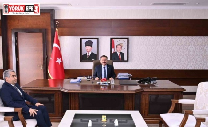 ADÜ Rektörü Kent, Aydın Valisi Aksoy ile görüştü