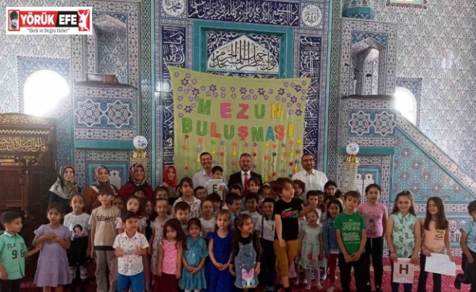 Aydın’da minikler için mezuniyet buluşması düzenledi