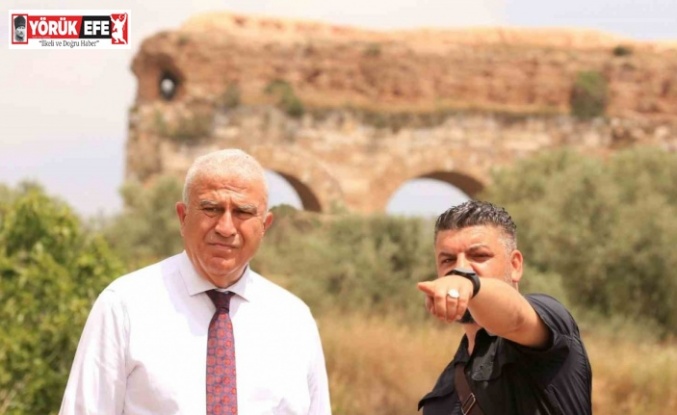 Başkan Atay, Tralleis’teki çalışmaları yerinde inceledi