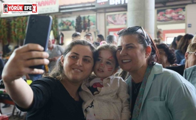 Başkan Çerçioğlu Kuyucak pazarında vatandaşlarla buluştu