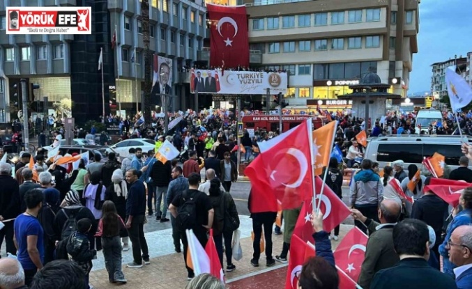 Nazilli’de Erdoğan coşkusu meydanlara sığmadı