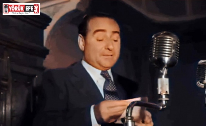 Adnan Menderes’in sesi ’yapay zeka’ kullanılarak yeniden hayat buldu