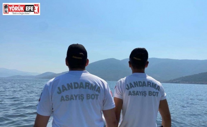 Bafa Gölü Tabiat Parkı’nda jandarma ekipleri teyakkuzda