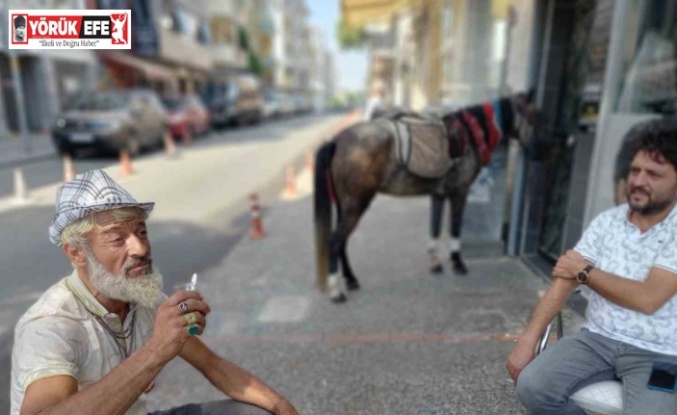 Cezalardan yılmayan atlı kovboy yeni atıyla sahnede