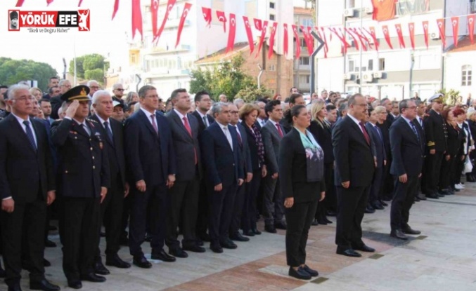 Atatürk, 10 Kasım’da Aydın’da anıldı
