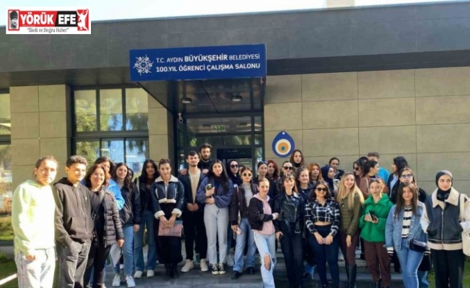 Aydın Büyükşehir, üniversiteli gençleri ağırladı