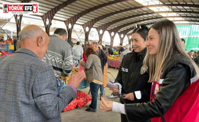 Çine’de kadına karşı şiddete dikkat çektiler
