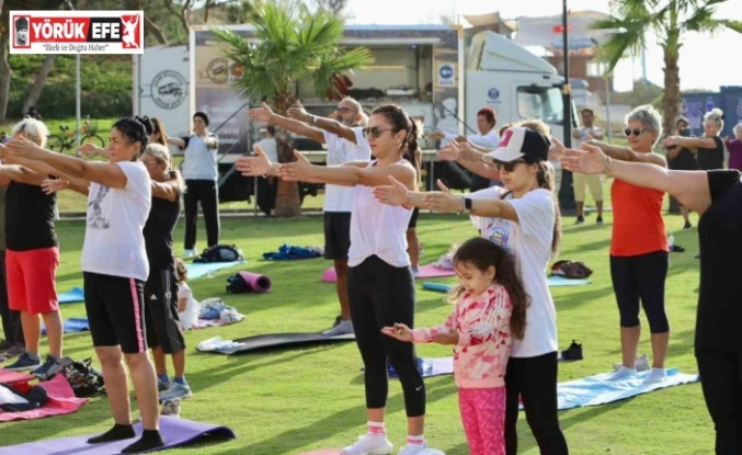 Didim Belediyesi’nin pilates etkinlikleri devam ediyor