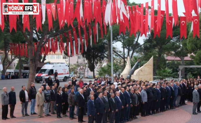 Kuyucak’ta Atatürk’ü anma programı düzenlendi