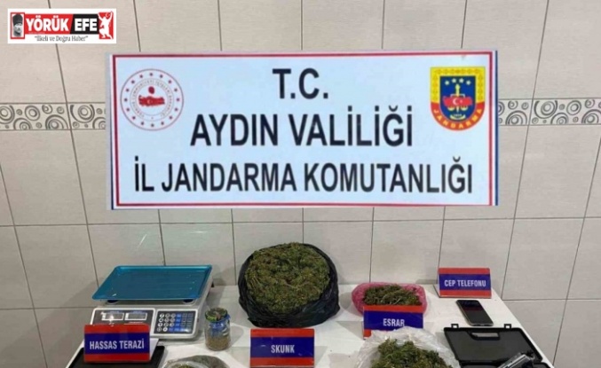 Bozdoğan’da uyuşturucu operasyonu: 1 tutuklama
