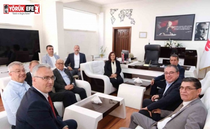 Efeler Belediye Başkanı Yetişkin, Başkan Çerçioğlu’nu ağırladı