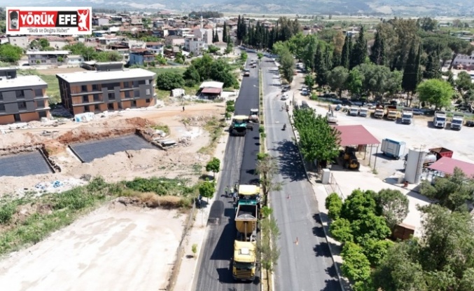 Büyükşehir Belediyesi Mehmet Ali Tosun Bulvarı’nı yeniliyor