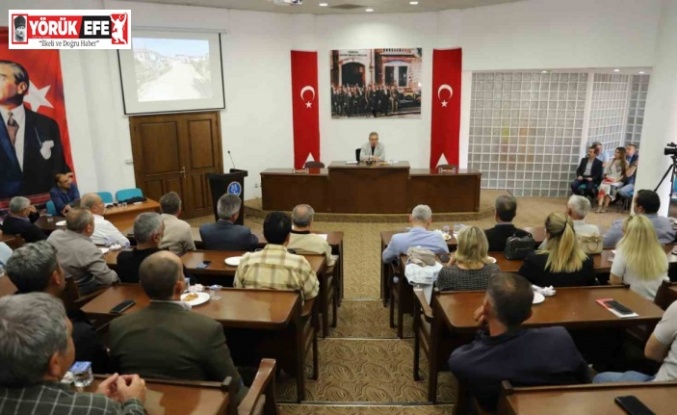 Başkan Tetik muhtarlarla istişare toplantısında buluştu
