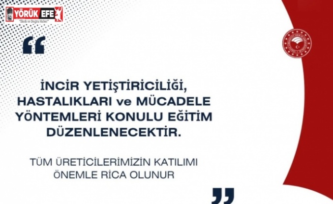 Buharkent’te incir üreticilerine özel eğitim toplantısı