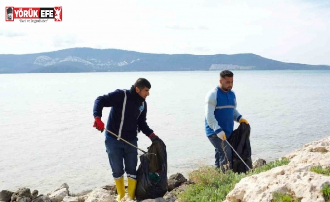 Didim Belediyesi sahilleri yaza hazırlıyor