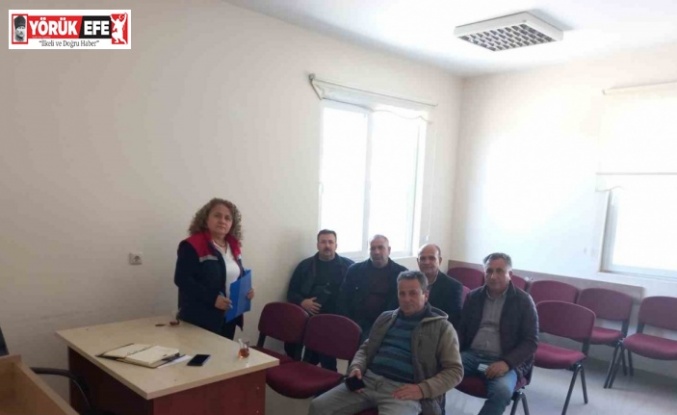 Didim’de muhtarlara ’Zeytinde İyi Tarım Uygulamaları Projesi’ tanıtıldı
