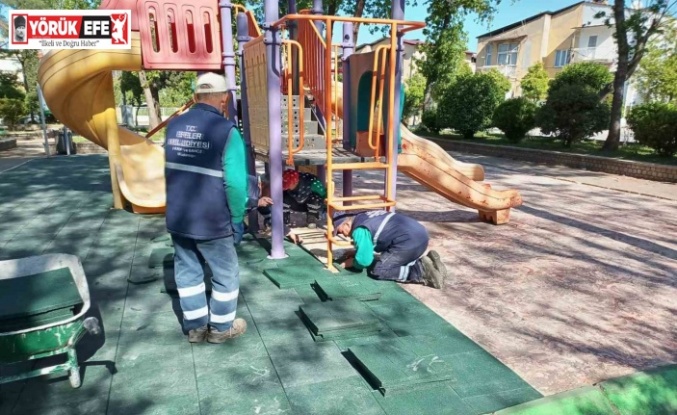 Efeler’in parkları yaz mevsimine hazırlanıyor