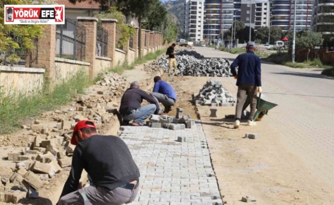 Nazilli’de yol yenileme ve bakım çalışmaları sürüyor