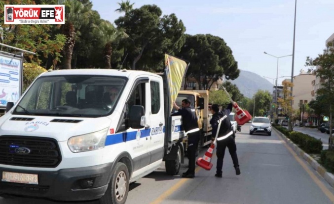 Söke’de zabıta ve emniyetten ortak operasyon
