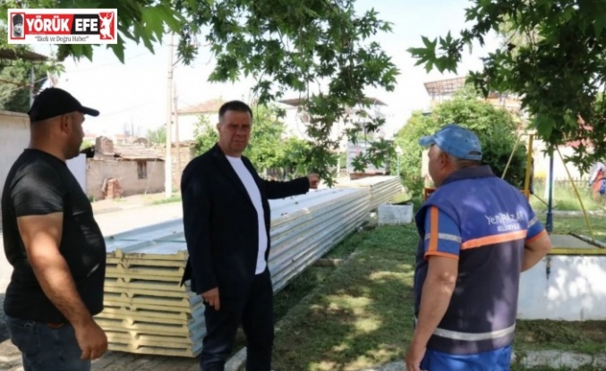 Yenipazar’daki parklar, meydanlar ve caddeler güzelleşiyor