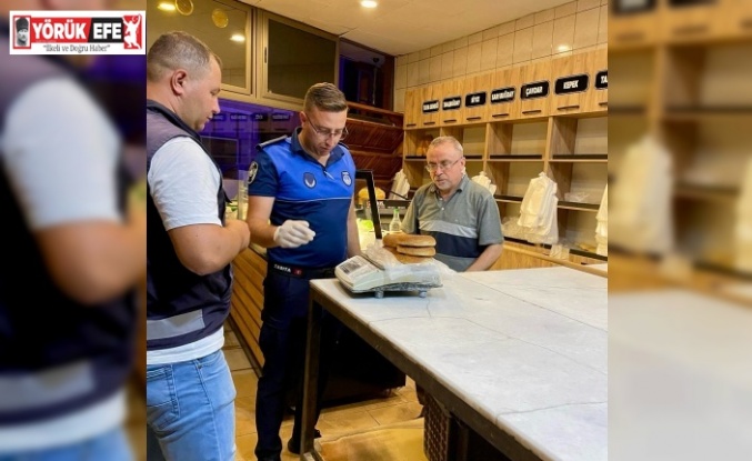 Çine’de ekmek fırınları denetlendi