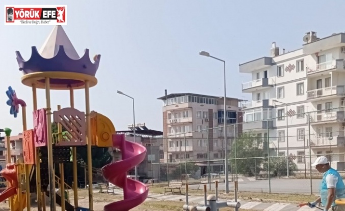 Söke’de park ve bahçelerde ’kene’ mücadelesi