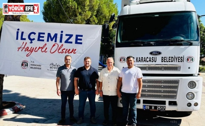 Karacasu Belediyesi araç filosunu güçlendirdi