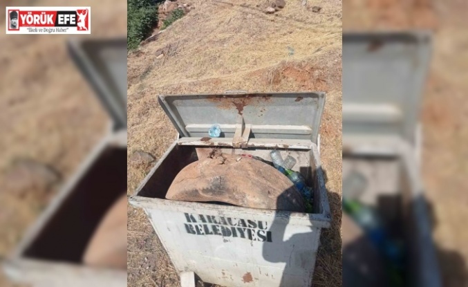 Karacasu Belediyesi’nden çöp kovalarına yönelik uyarı