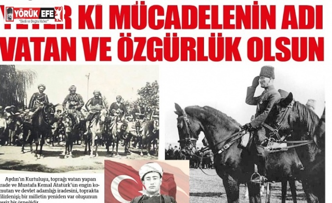Yeter Ki Mücadelenin Adı Vatan Ve Özgürlük Olsun