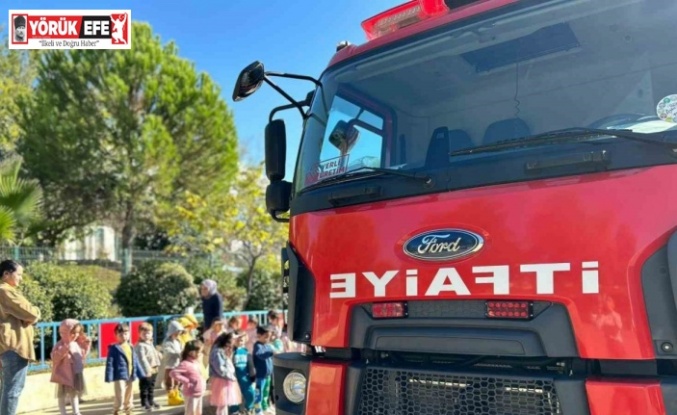 ADÜ Anaokulu’nda yangın güvenliği eğitimi