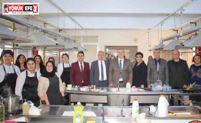 Köşk’te "Aile ile birlikte üretiyoruz" yemek yarışması yapıldı